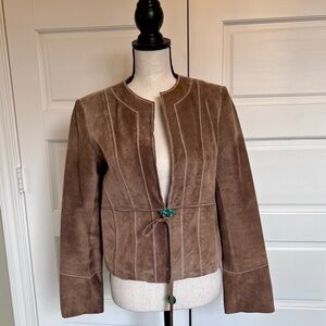 Vintage Funky Suede Blazer Jacket by ZaZee